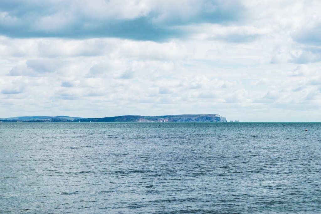 Isle of Wight from across the sea