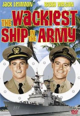 View of the cover of the The Wackiest Ship in the Army film.